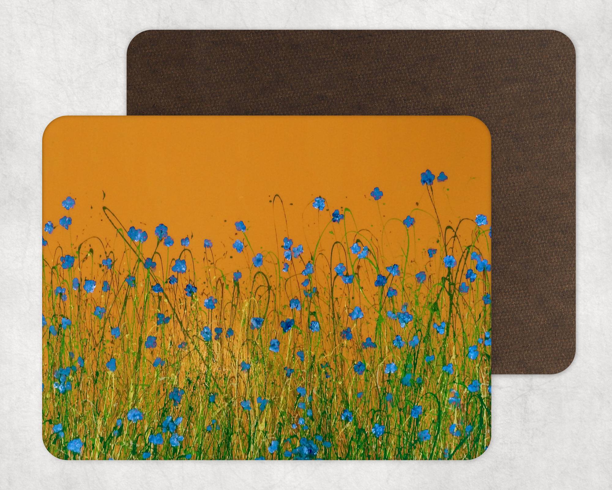 Jacob's Ladder (on orange) Placemats
