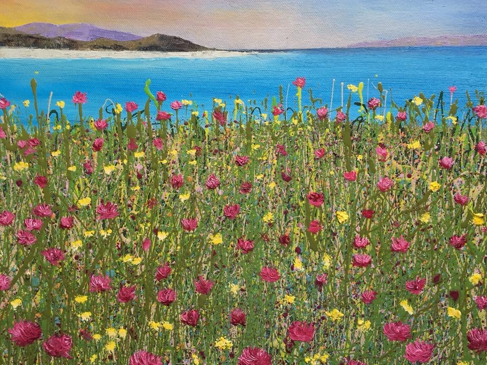 10 x 'Hebridean Flowers' cards