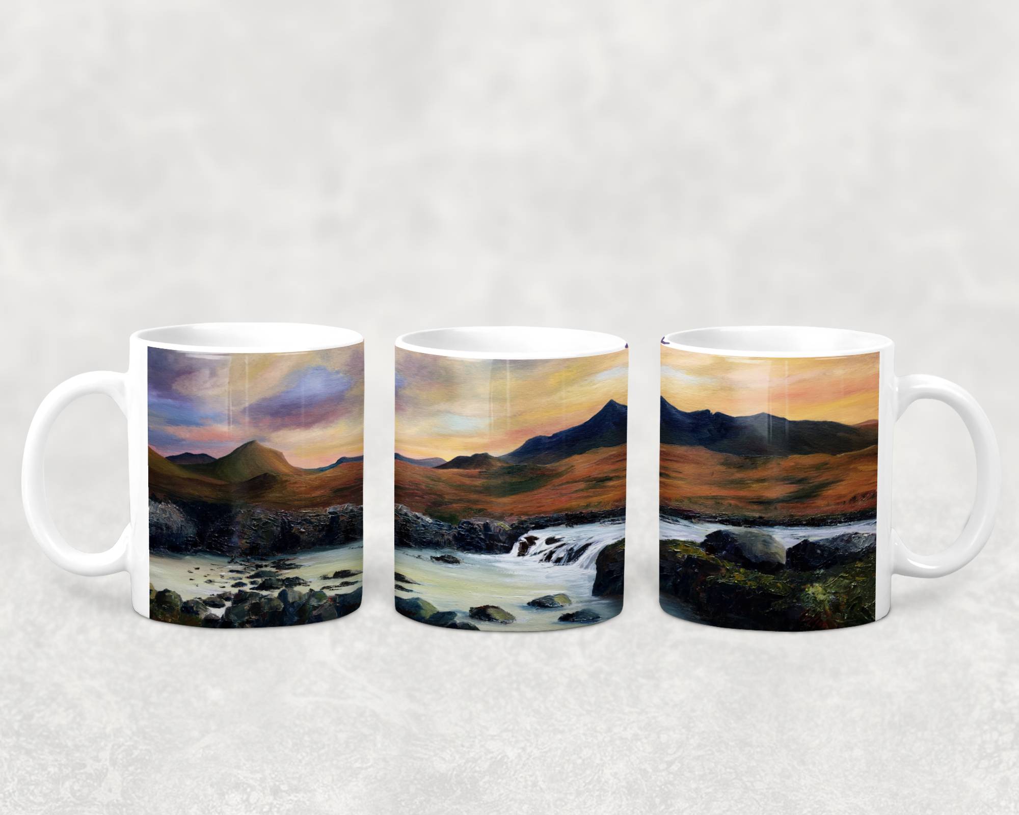 Cuillin Sunset Mug