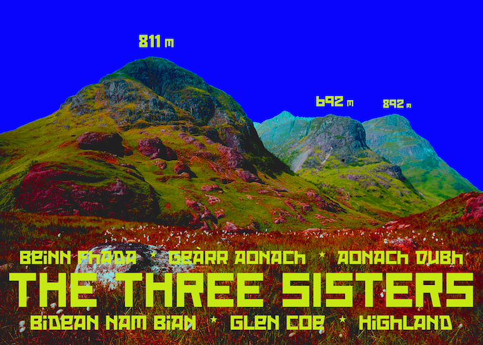 Three Sisters, Glencoe poster