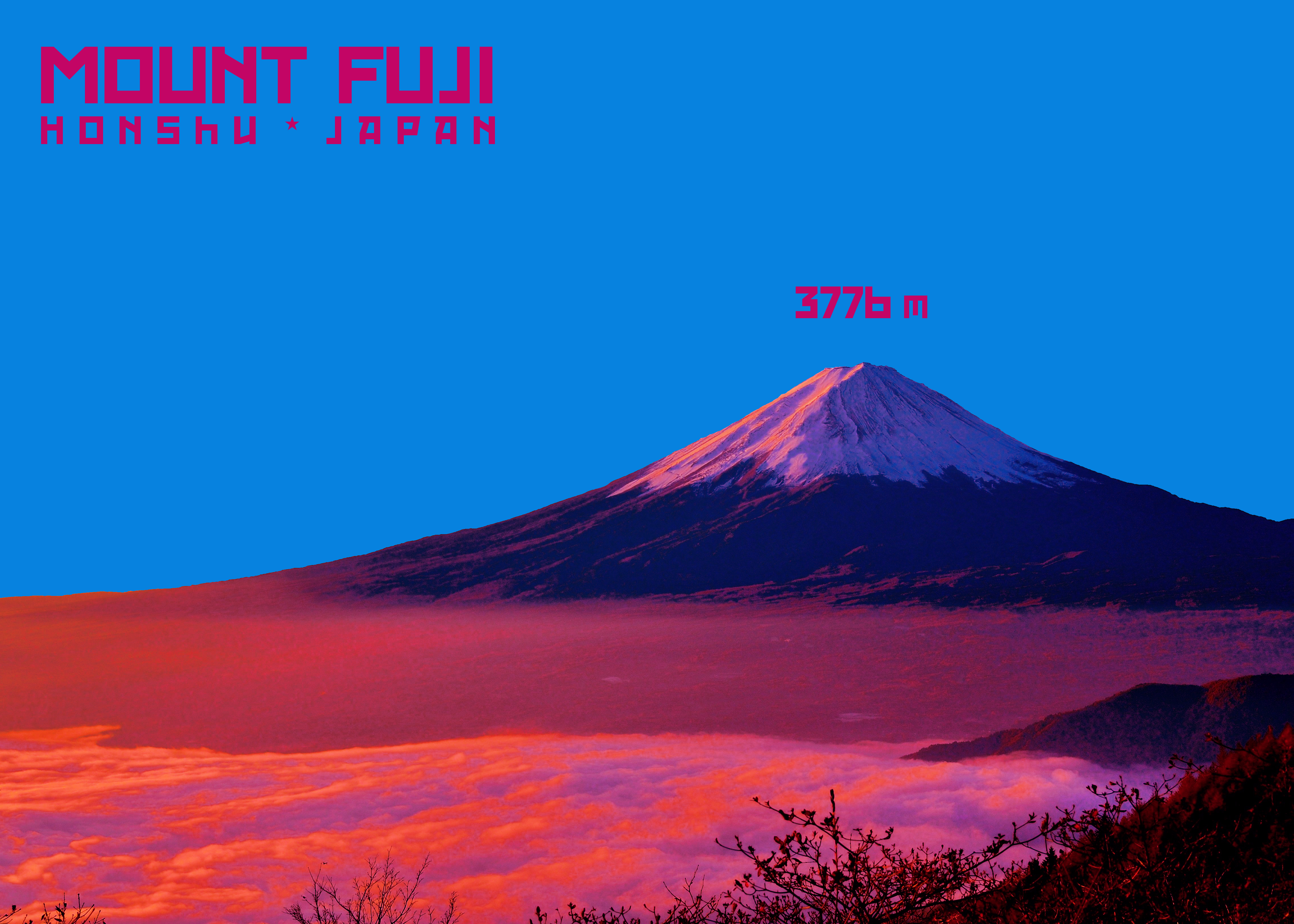 Mount Fuji Poster