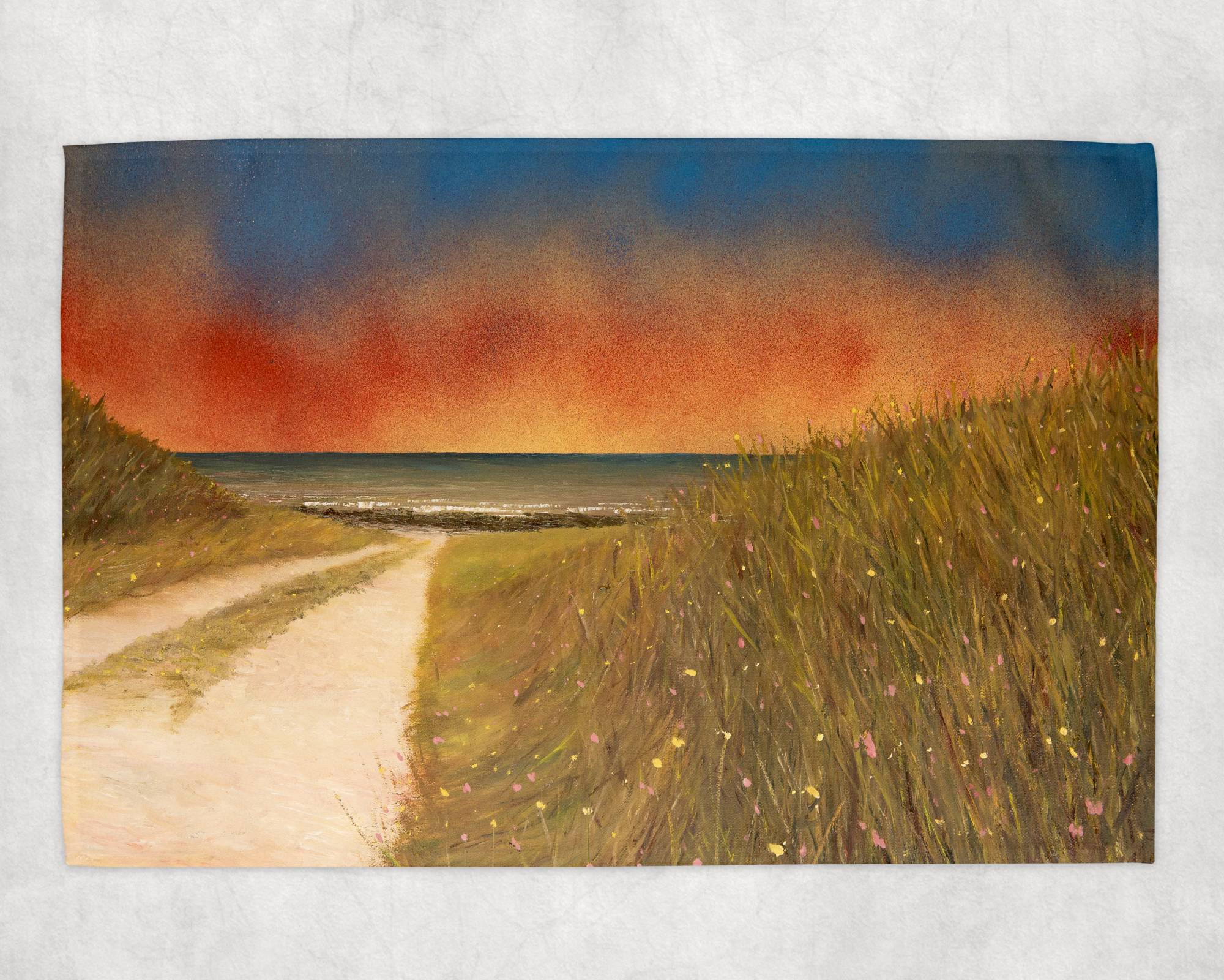 Ardivachar Sunset Tea Towel
