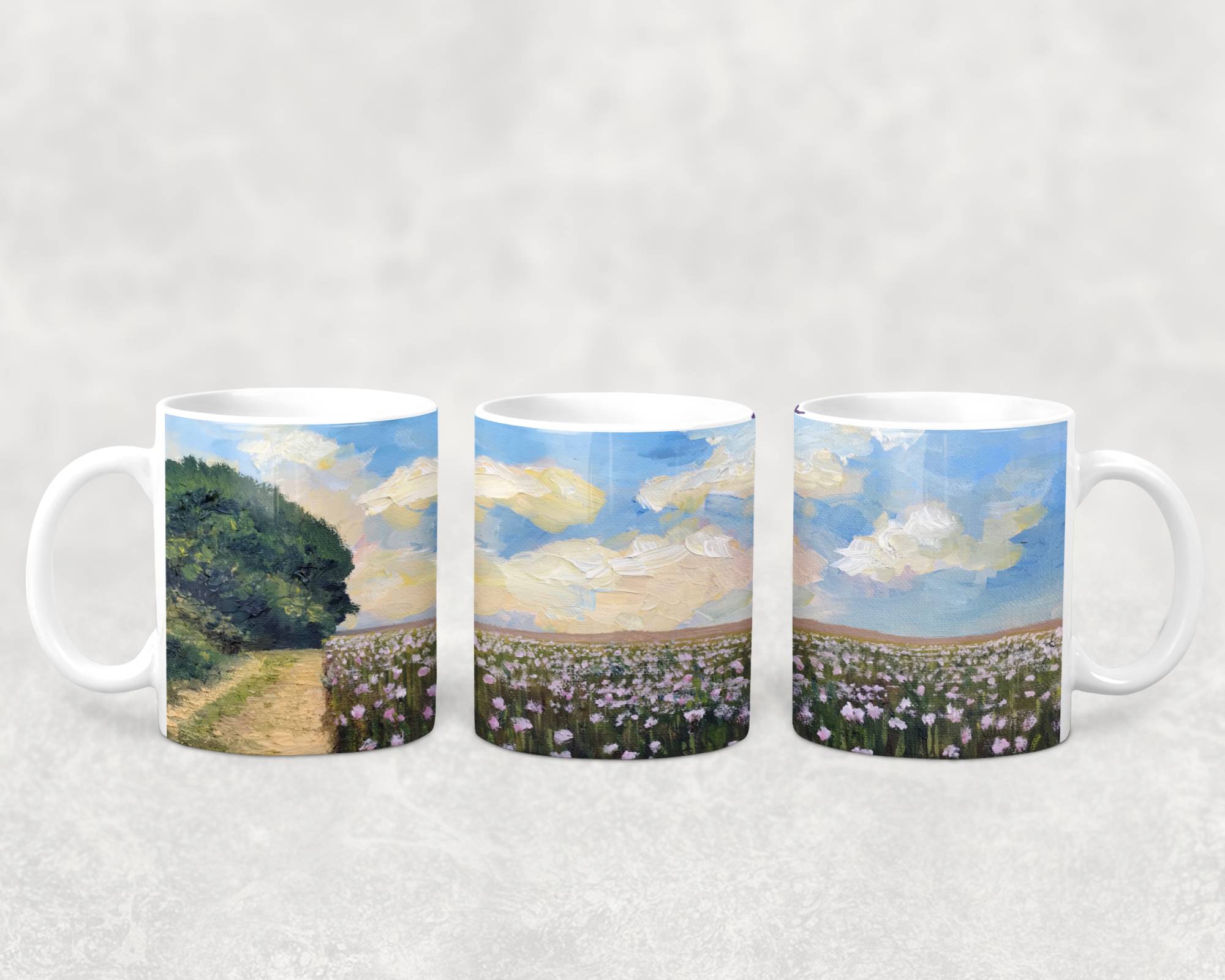 Poppy Path Mug