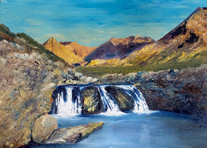 10 x 'Fairy Pools' cards