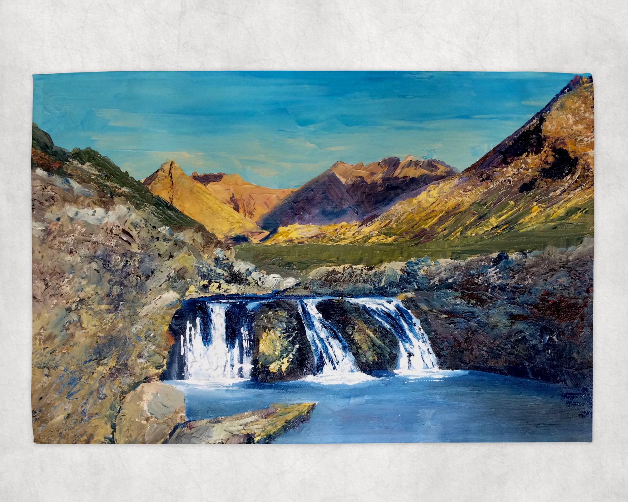 Fairy Pools Tea Towel