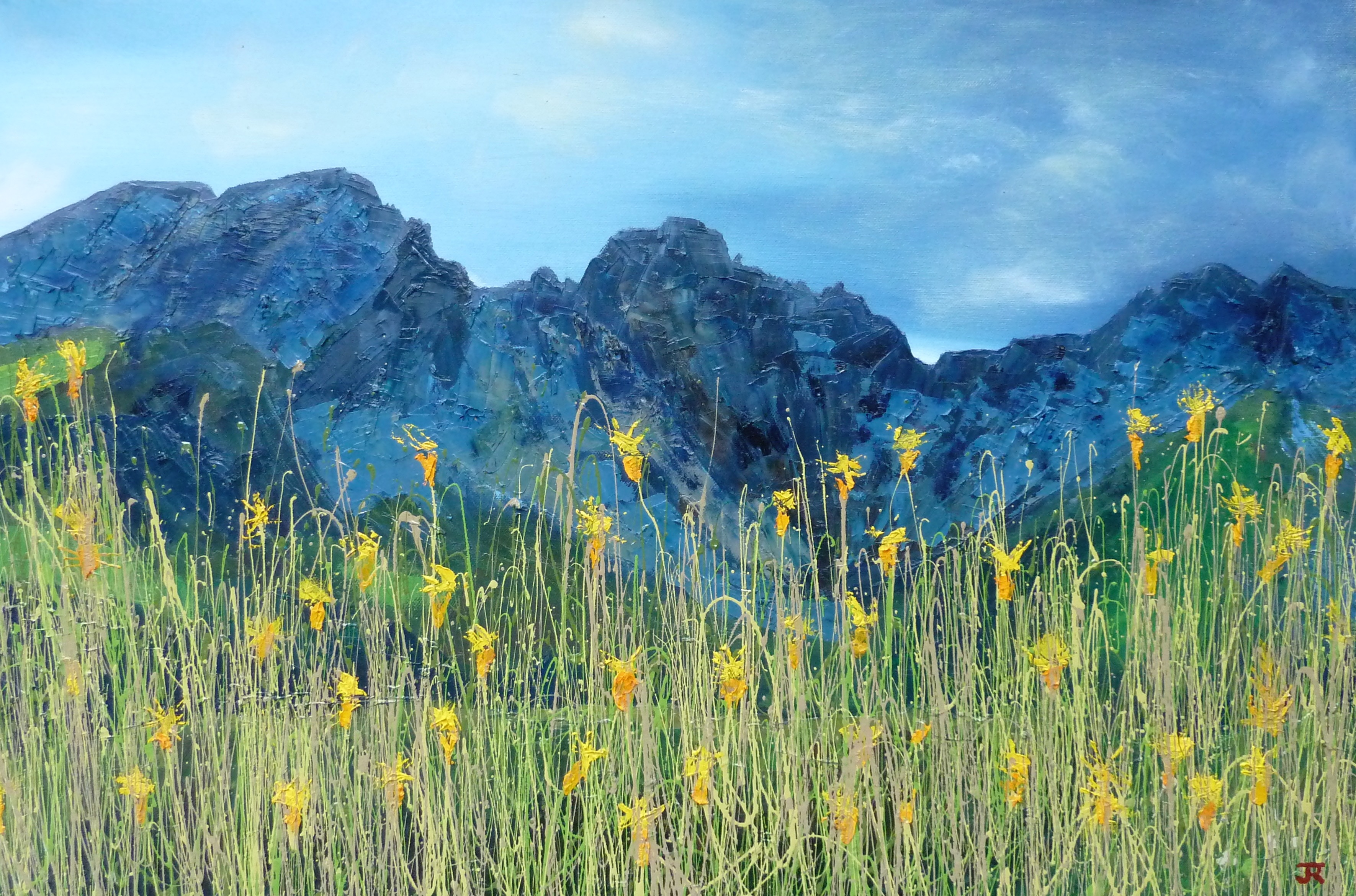 10 x 'Bla Bheinn / Bog Asphodel cards