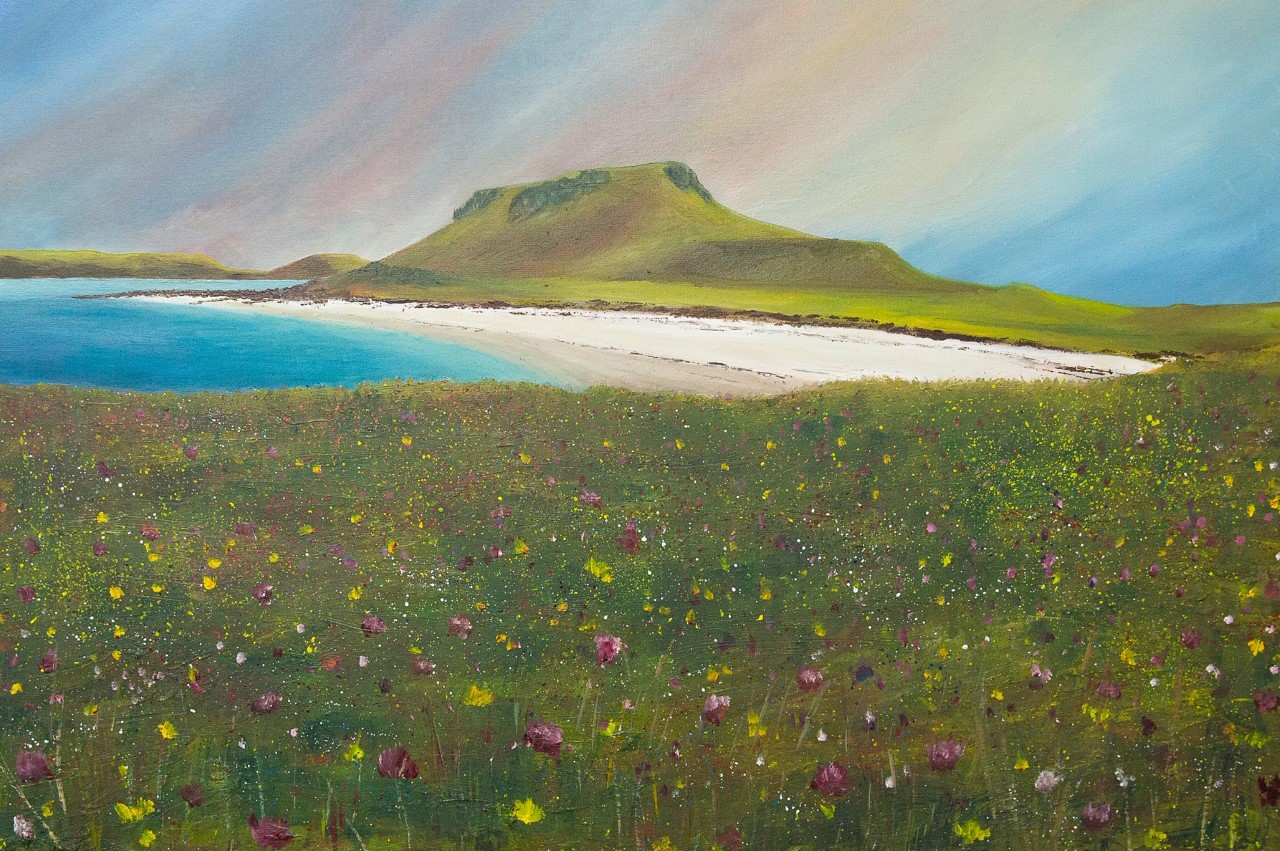 10 x 'Coral Beach, Skye' cards
