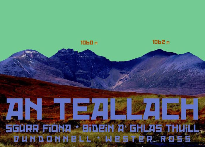 An Teallach poster