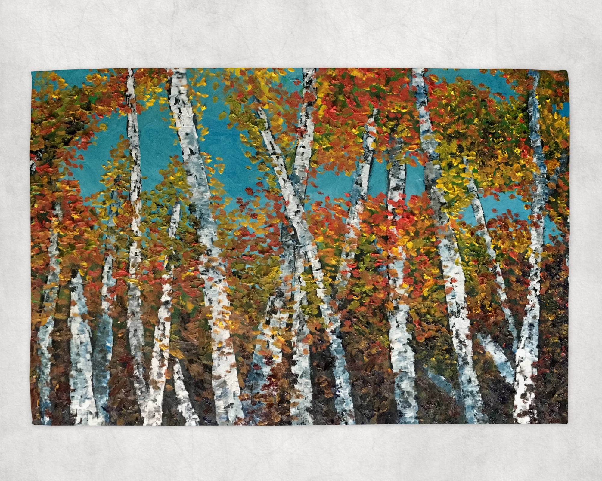 Birch Forest Tea Towel